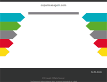 Tablet Screenshot of copamassagem.com